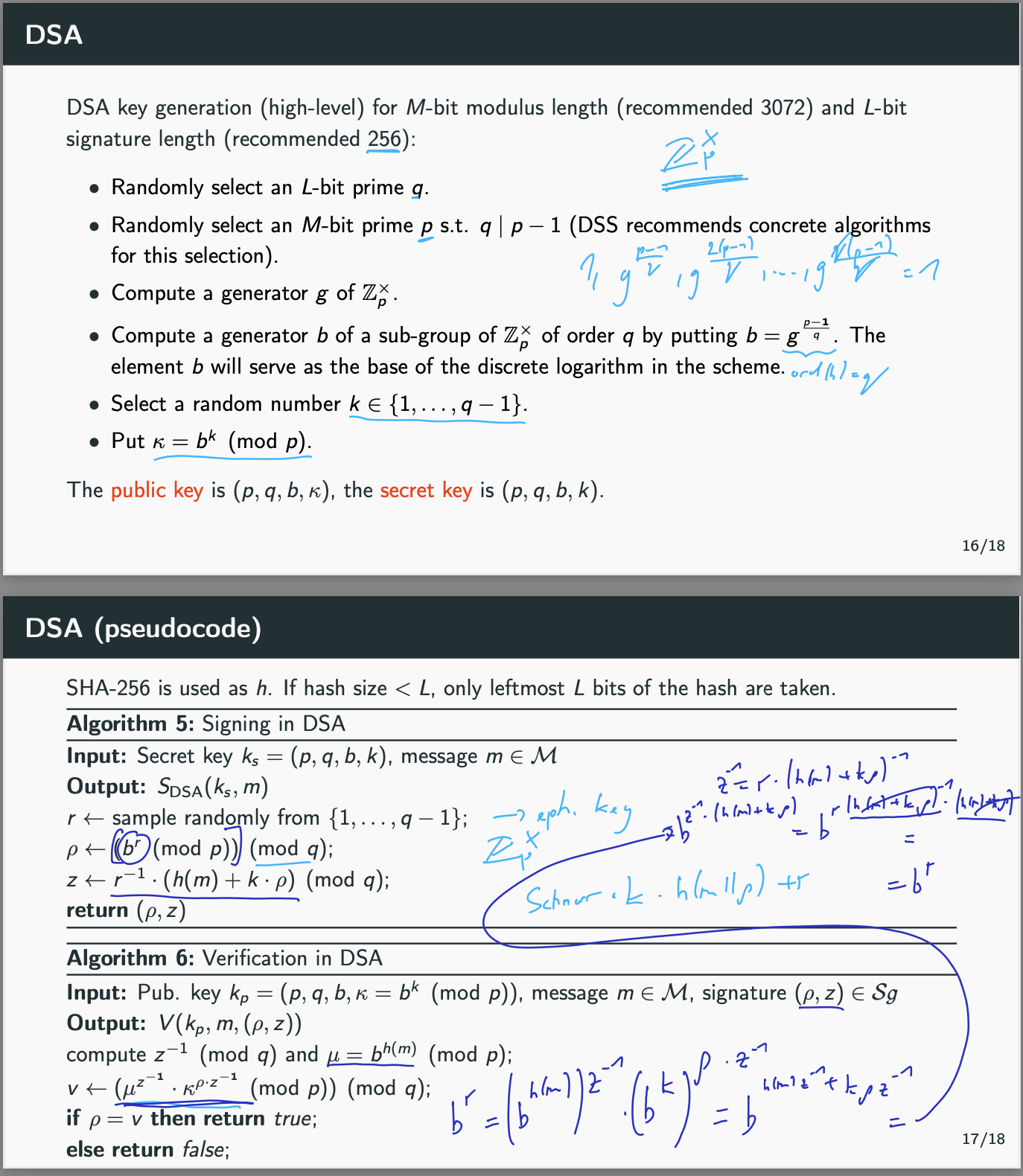 dsa-algorithm